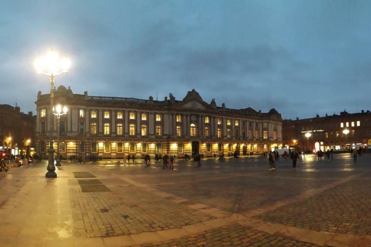 :) Grand Studio Lumineux A Toulouse Et Parking Exterior photo